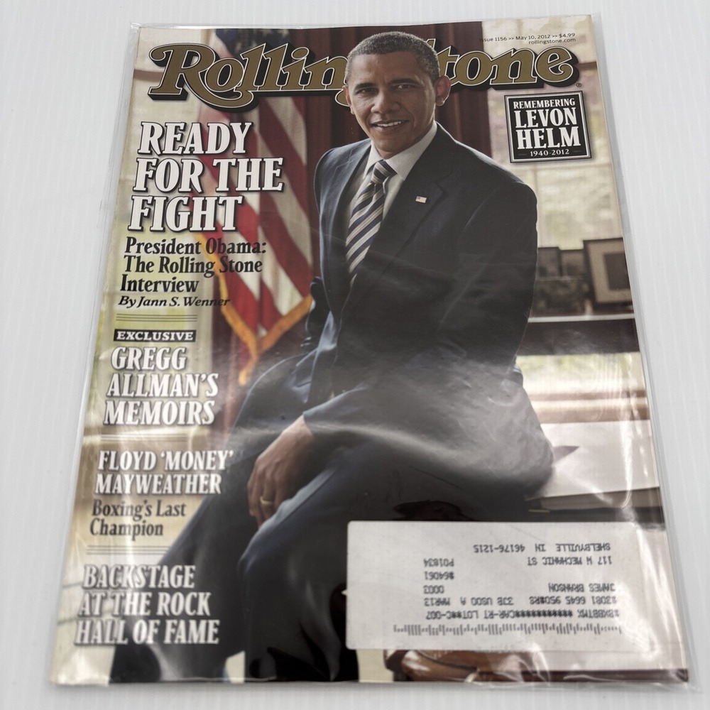 ROLLING STONE 1156- MAY 10TH 2012 - BARACK OBAMA